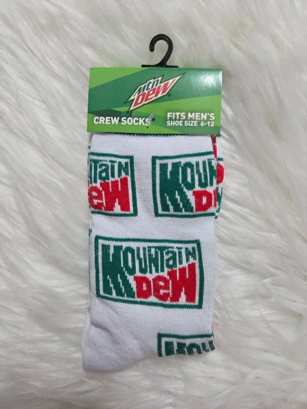 Mtn Dew Men's Crew Socks
